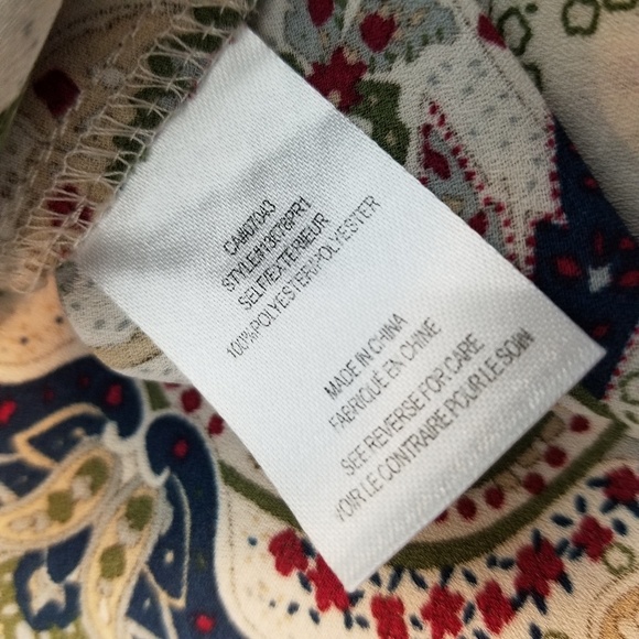 DANIEL RAINN paisley top - Picture 6 of 7